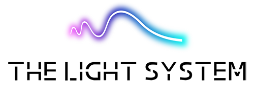 The Light System Logos the Light System Black on Transparent smlall