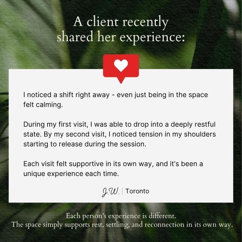 Pure Oasis Studio testimonial(5)